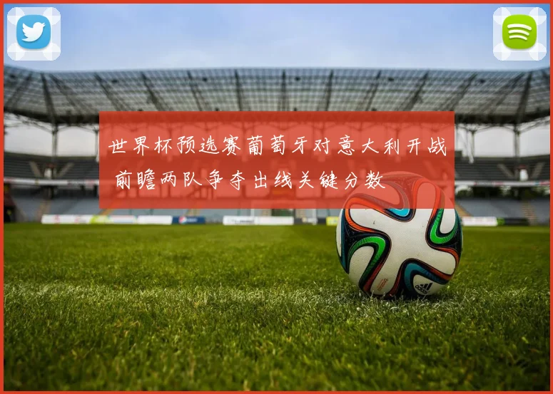 世界杯预选赛葡萄牙对意大利开战 前瞻两队争夺出线关键分数